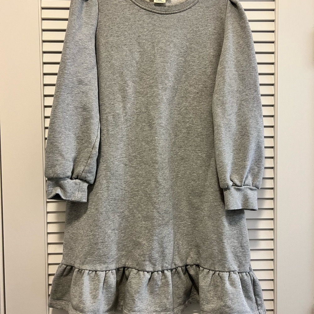 Kate Spade Gray Sweatshirt with Ruffle Detail
